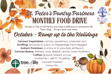 Tree of Life Food Drive